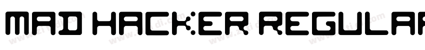 MAD hacker Regular字体转换